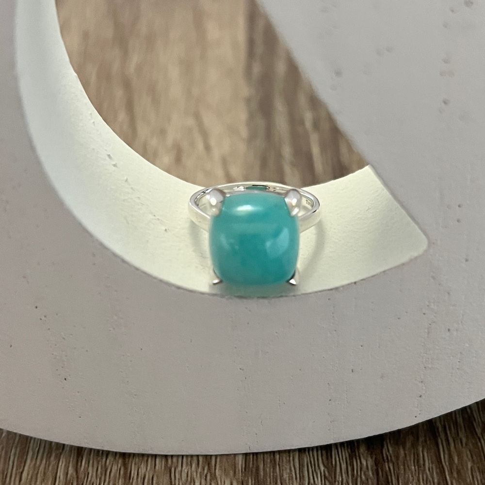 Amazonite sugar stack ring - Picture 4 of 8